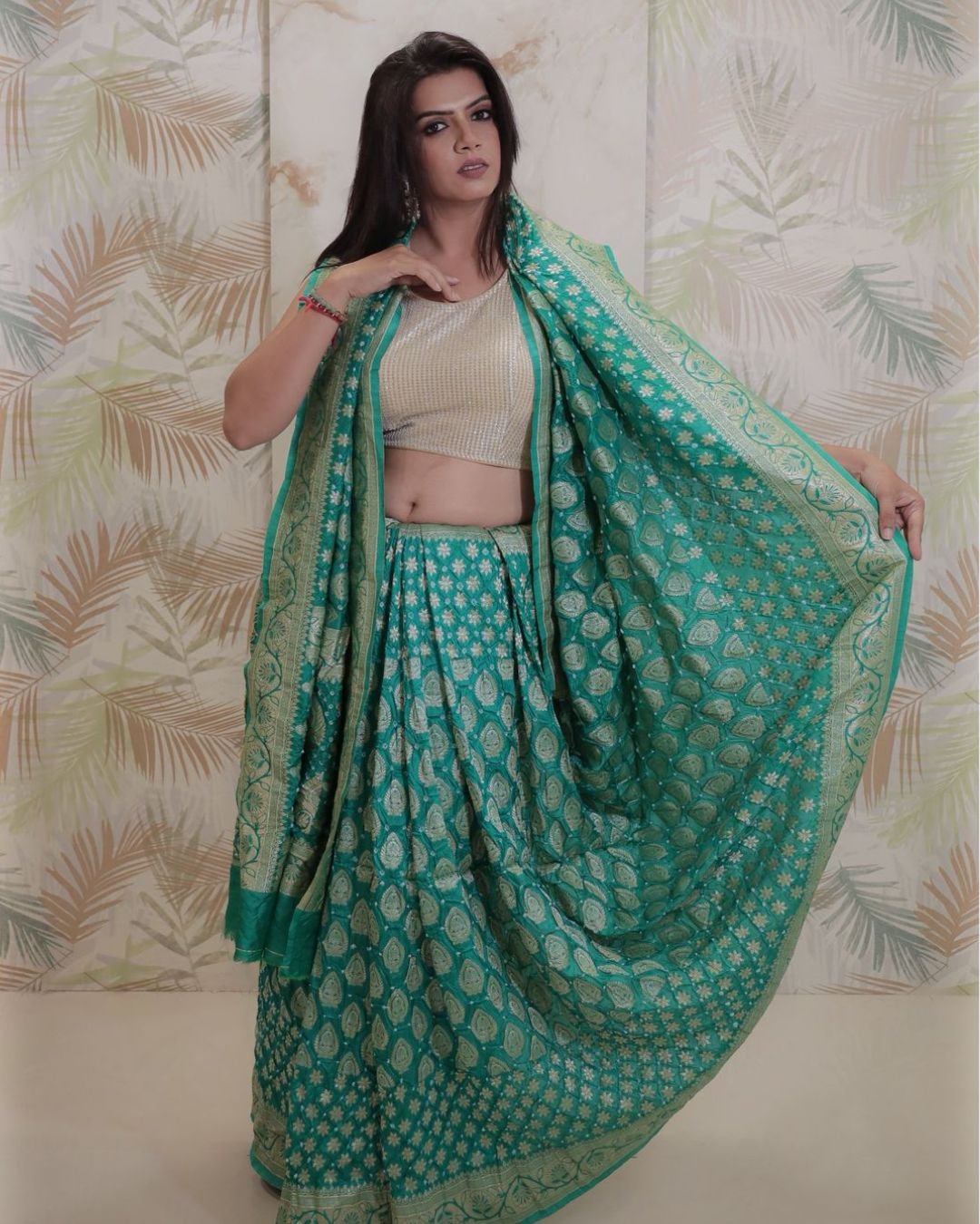 3D Nimzari Saree